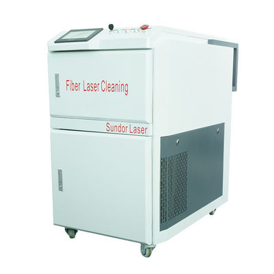High Speed 100w Hand Held Fiber Laser Cleaning Machine For Metal Rust Removal