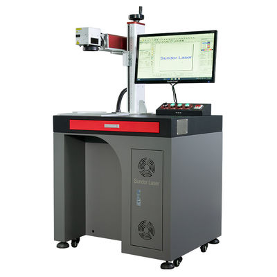 Separate Portable Mopa 3d Fiber Laser Metal Engraving Machine Air Cooling