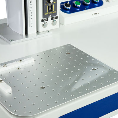3D Color Mopa Fiber Raycus 100w Laser Marking Machine For Steel Brass