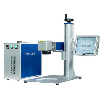 CE ISO Portable Split Laser Marking Machine Smaller Bench Top Laser Marking Machine