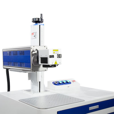 Desk Portable 30watt 60watt CO2 Laser Marking Machine For Plastic Leather