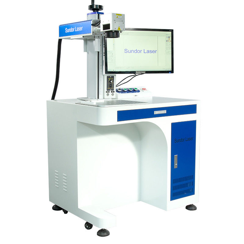 3D Color Mopa Fiber Raycus 100w Laser Marking Machine For Steel Brass